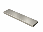 Aquaslide 2000 Extended Top Track - 3000mm - Brushed Nickel